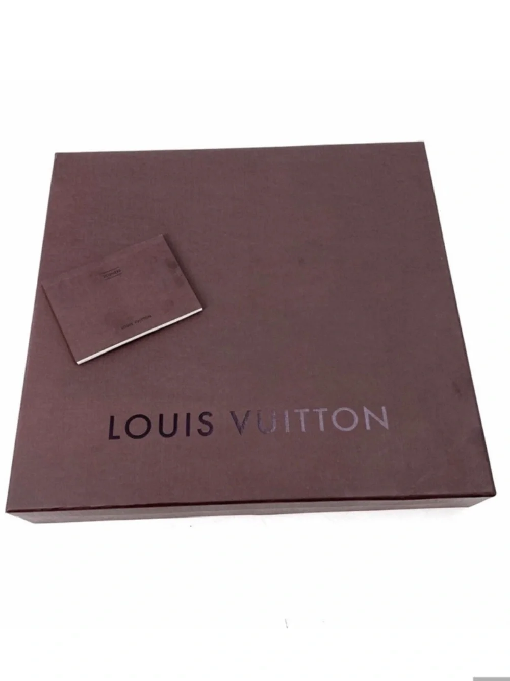 Louis Vuitton Authentic Signature Large Brown Empty Gift Box